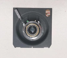 C P Goerz AM Opt Co. 3 5/8" WA Dagor  f8 View Camera Lens In Recessed Lens Board