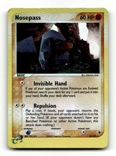 Nosepass 18/109 Ruby & Sapphire Reverse Holo Rare MP