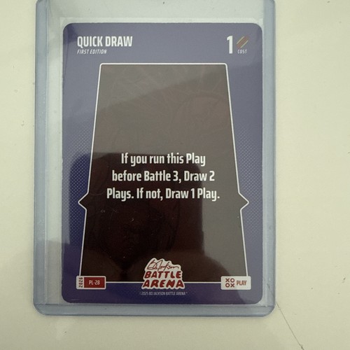 2026 Bo Jackson Battle Arena Quick Draw SP Play #PL-28 Griffey Edition