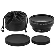 46mm 0.45X Wide Angle Lens Alloy And Optical Glass Camera Lens For 46MM Filt BL