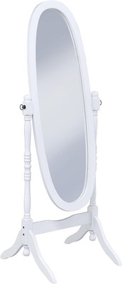 Foyet White Adjustable Full Length Cheval Mirror - Stylish Home Furnishing