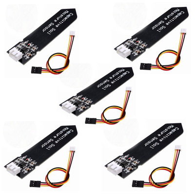 1/5/10/20Stks Analog Capacitive Soil Moisture Sensor V2.0 Corrosion Resistant XS