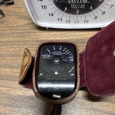 Vintage Weston Direct Reading Exposure Light Meter Model 853 with Original Case