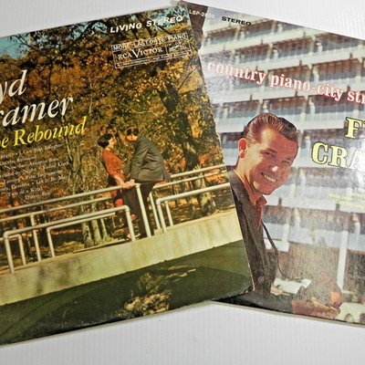 Floyd Cramer - Lot of 2 1960s RCA Victor Stereo Vinyl LPs