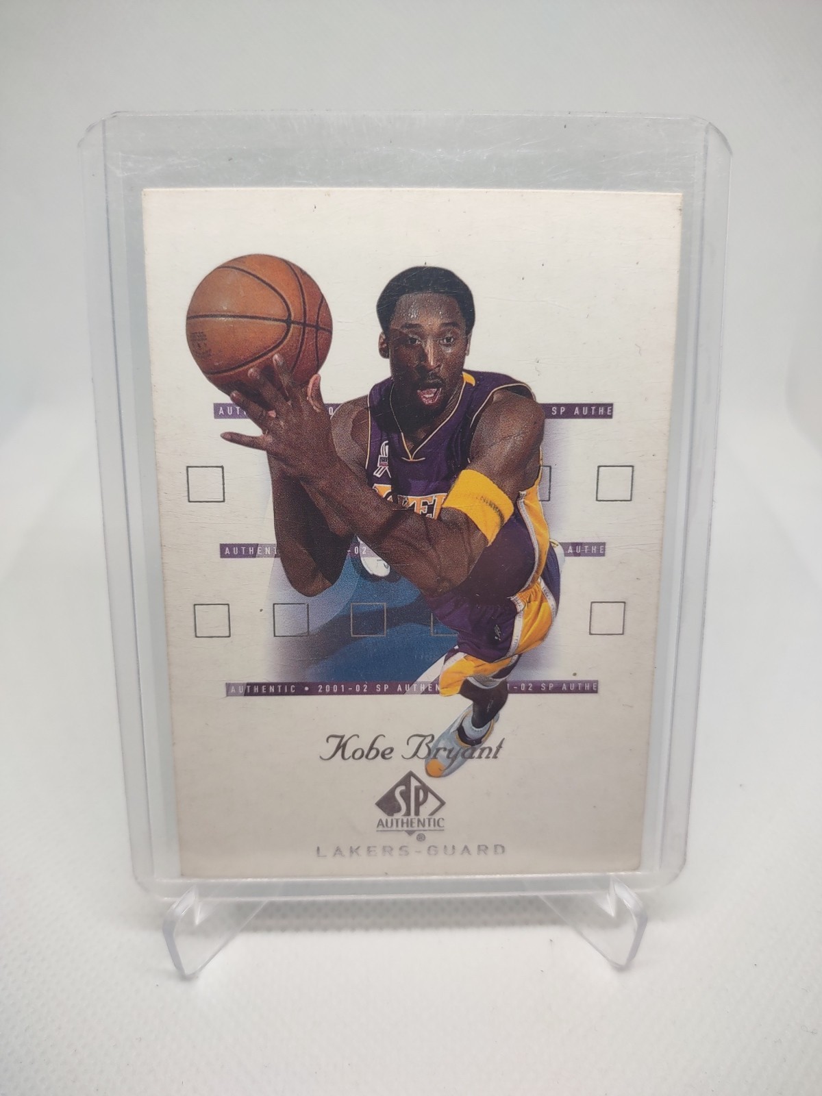 2001-02 SP Authentic - Kobe Bryant #38