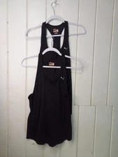 Puma tank Top Women S Lot of 2 Racer Back Active Athletic Dry Cell Black