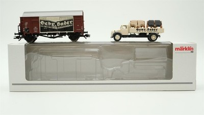 Märklin H0 48111 Museumswagen 2011 GEBR. BADER Gms 30 der DB