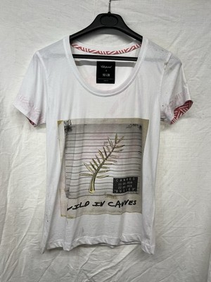 Chopard Cannes 2016 PAST-5 T-Shirt weiß bedruckt - Limited Edition - Gr. M