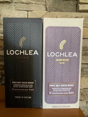 Lochlea Single-Malt-Set: Fallow Edition - First Crop + Cask Strength Batch 2