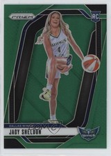 2024 Panini Prizm WNBA Green Prizm Jacy Sheldon #141 12g7
