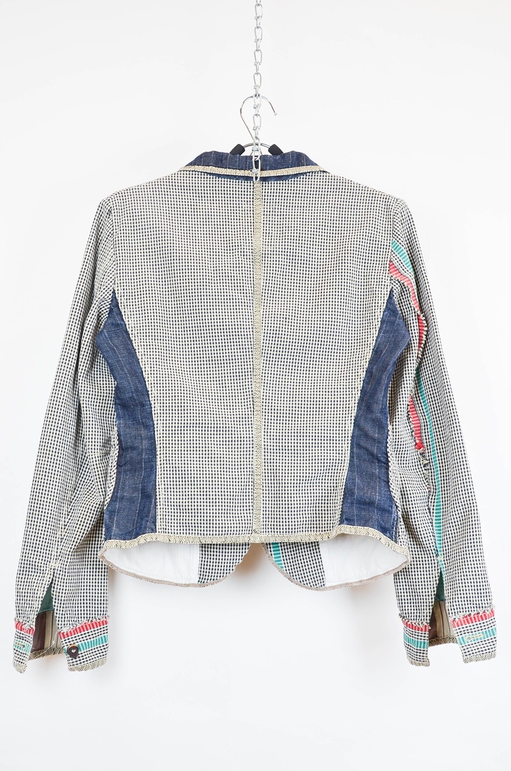 Marithe Francois Girbaud Women’s Patchwork Linen … - image 2