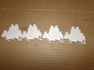 4 NOS Entrelec M4/60 Terminal Blocks