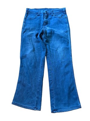 Wrangler Mens Texas Straight Jeans W32 L25 Black Cotton