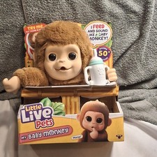 Engaging Plush Monkey Toy: My Baby Monkey Mango with Bottle  Interactive Sounds