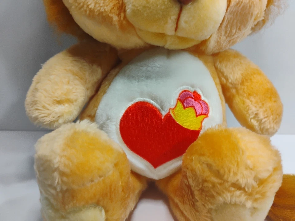 VTG Care Bear Cousin 80's Brave Heart Lion Kenner Plush 1984 Stuffed Animal - Image 3 of 4
