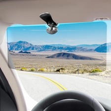 Sun Visor, Visor Extender Easy to Install, UV400 Anti-Glare Protects from Truck