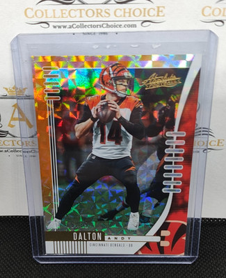 2019 Panini Absolute #23 Andy Dalton Orange Mosaic /75 - Rare 💰📈