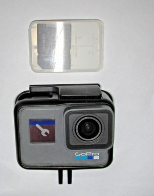 GoPro HERO6 Black camera + mounts + Hero3 camcorder