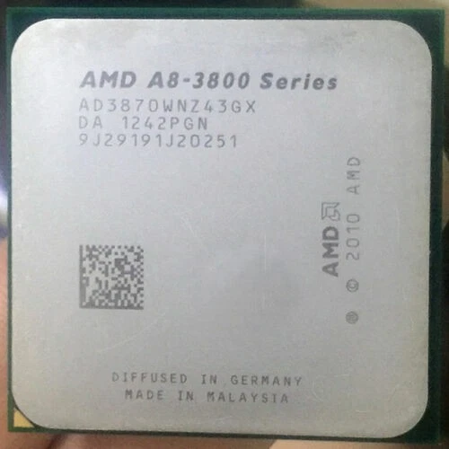 AMD A8-3870K CPU 3GHz Socket F AD3870WNZ43GX CPU Processor 3000MHz 100W - Image 4 of 4