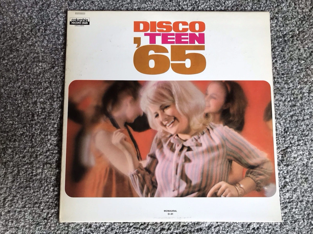 Disco Teen '65 LP Columbia Includes Bob Dylan The Byrds The Yardbirds Mono VG