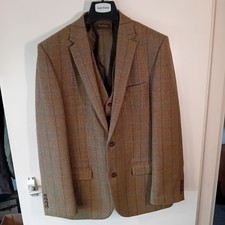 Samuel Windsor 2-Piece Country Tweed Hacking Jacket & Waistcoat - 42" Chest