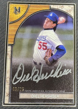 2025 Topps Museum Framed Autograph Orel Hershiser Silver (5/25) #FMA-OH Dodgers