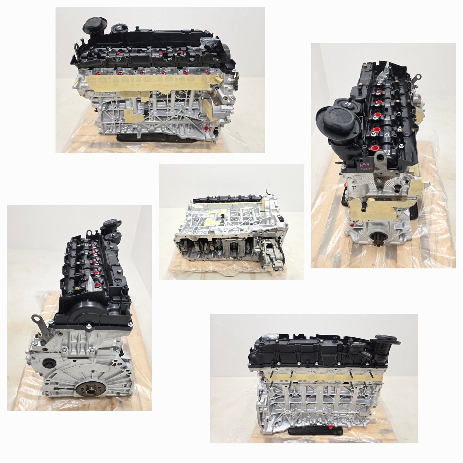 ✅✅✅ Moteur Reconditionné BMW E70 X5 X6 30DX N57D30A NEW 2180689 11002180689