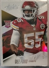 Dee Ford 2014 Panini Absolute – Spectrum Silver Rookie #109 /99 KC Chiefs