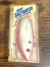 Bill Lewis 3/4 oz Mag Force Rat-L-Trap 3.5" Pink silver Uncle Ted Salt Water