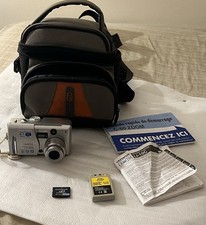 Olympus Digital Camera C-60 Zoom 6.1MP Silver Tested. No Charger