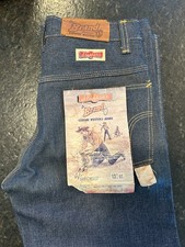 Vintage Dead Stock Stephens Genuine Western Denim Jeans, Youth 25" Waist