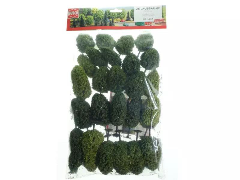 Arbres HO 1/87 Busch 6487 de qualite superieure pour modelisme