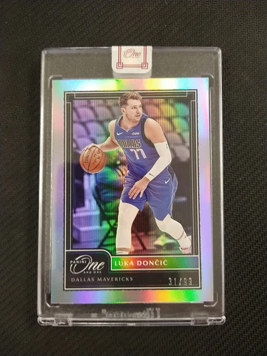 2020-21 Panini One And One Luka Doncic Silver /99 Lakers #64