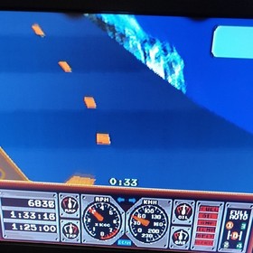 Retro racing game! Sega Saturn software &ldquo;Race Drivin&rdquo;