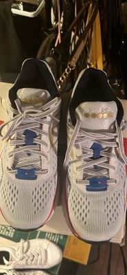 Diadora Breathable Colorblock Mesh Lace Up Women s Running Sneakers White Multi