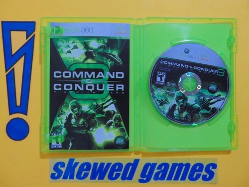 Command and Conquer 3 Tiberium Wars - cib - XBox 360 Microsoft