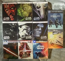 Star Wars Saga Solo Rogue One Blu Ray 4K Steelbook Lot