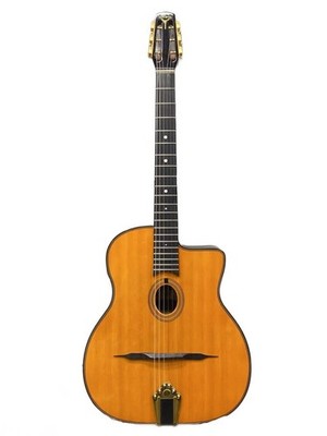 Gypsy Jazz Acoustic Guitar Gitane DG-255 2009 Natural Oval Hole Spruce Top USA