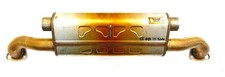 Silenziatore scarico centrale Porsche 997 Gen2 scatola posteriore 997.2 - 99711118032