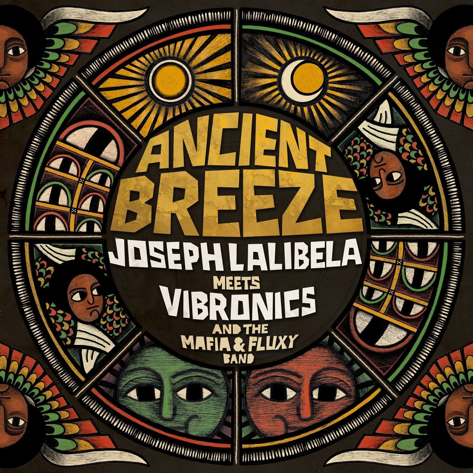 Joseph Lalibela meets Vibronics, The Mafia & Fluxy Ban Ancient Breeze (Vinyl LP)