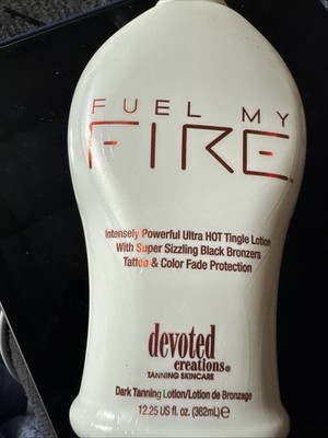 Devoted Creations Fuel My Fire Hot Black Bronzer Tingle Tanning Lotion