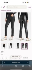 Universal Thread Faux Leather High-Rise Skinny Pants