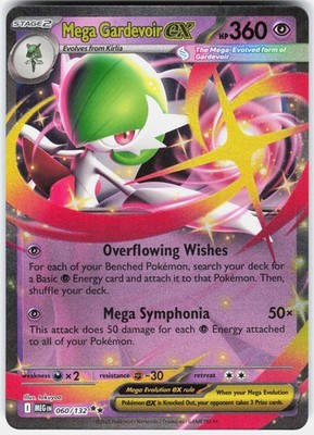 Mega Abomasnow ex Holo Double Rare ME01: Mega Evolution 036/132 NM