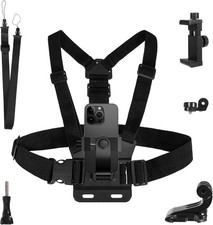Brustgurt Halterung für GoPro & Action Kameras – Verstellbarer Brustgurt