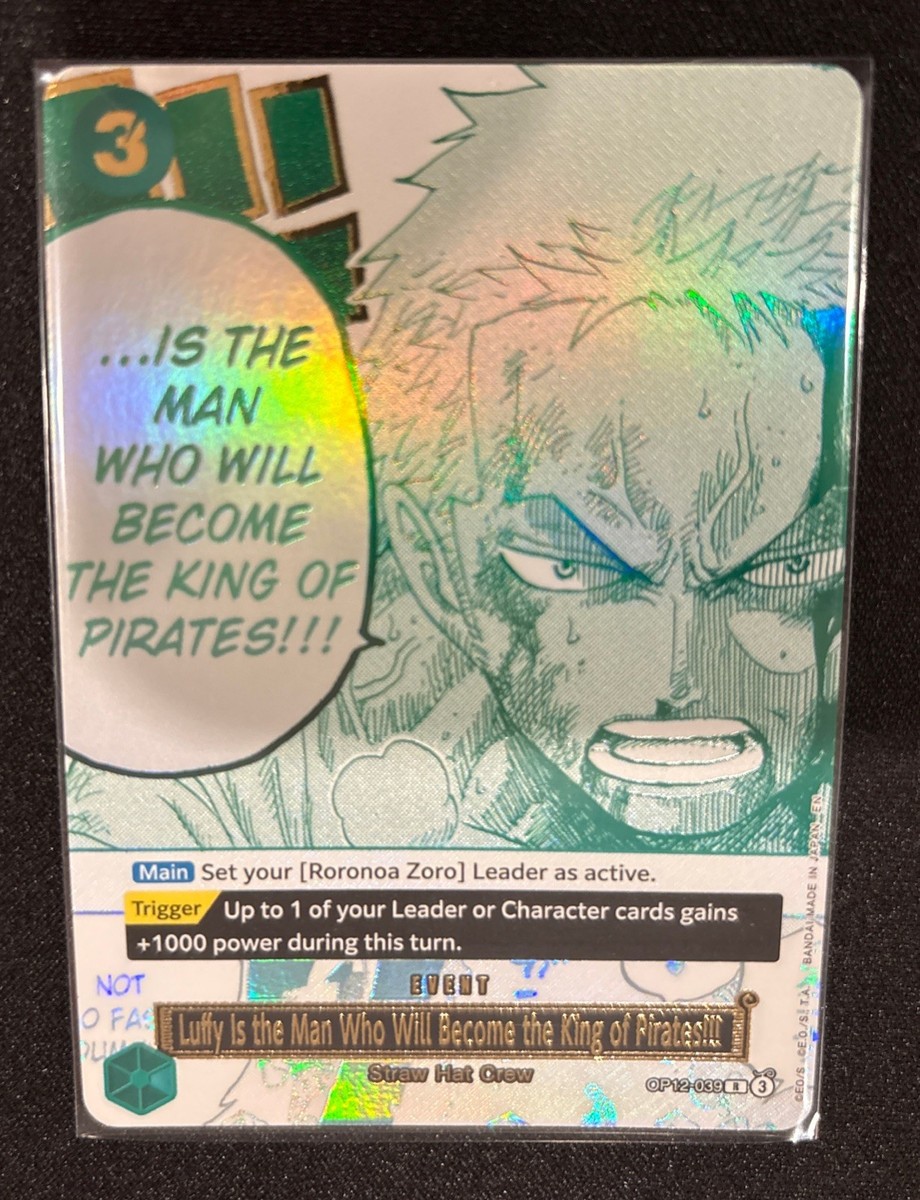 ①PSA10 3RD ANNIVERSARY LUFFY IS THE MAN English Luffy Is The Man Who Will Be King Of the 3rd Anniversary