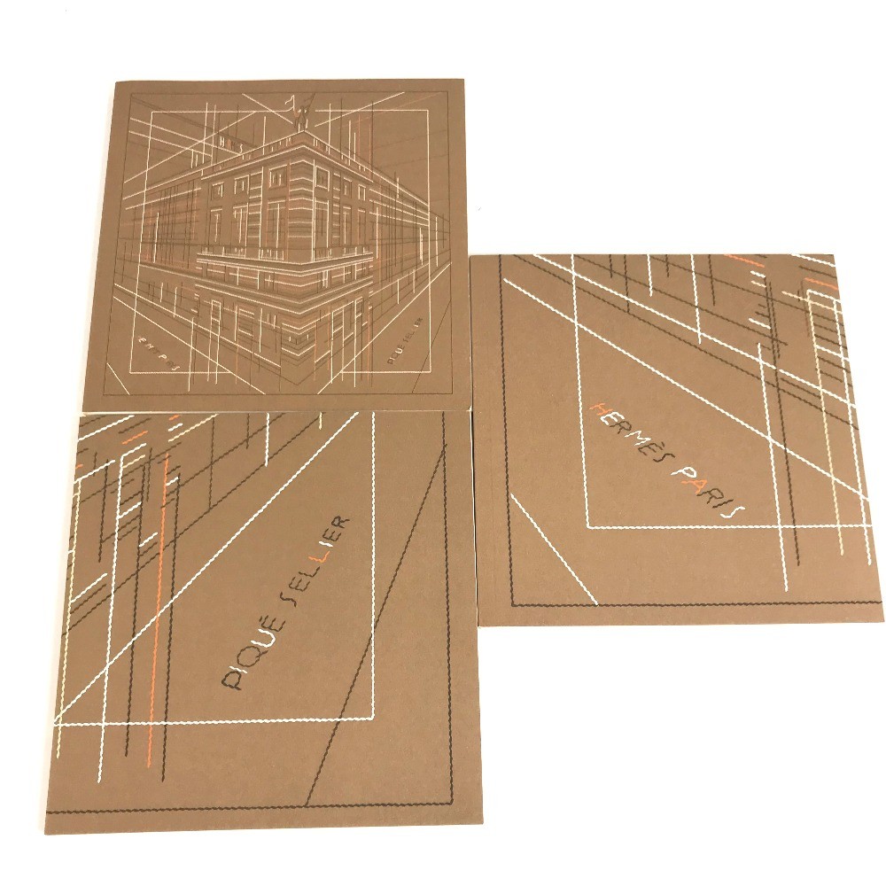 HERMES Puzzle Notebook Set of 10 Stationery Notebooks Memo pads