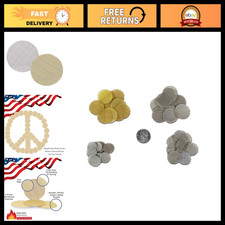 Pipe Filter Screens for Smoking - Assorted Sizes Combo Pack - USA Made Brass & S
