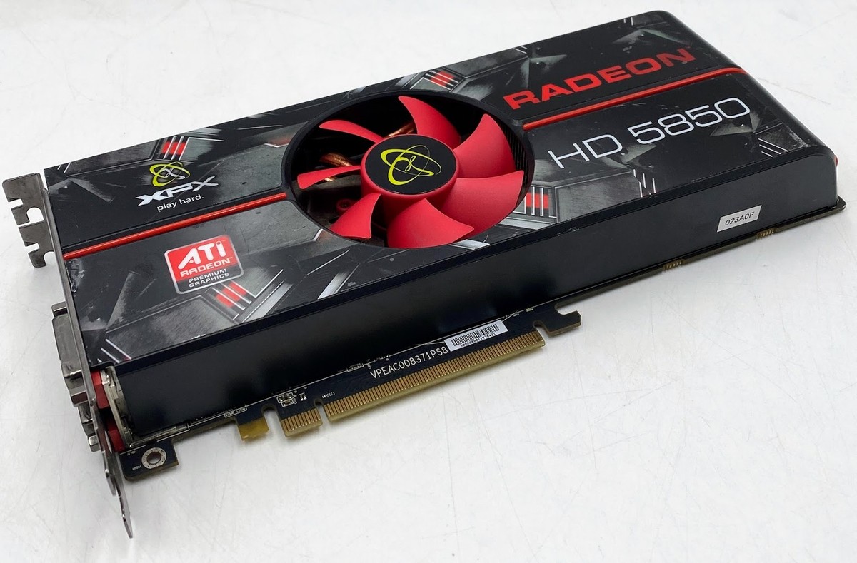 XFX ATI Radeon HD 5850 HD-585X-ZAFC V3.1 1GB PCIe Graphics Card