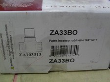 Rohl ZA33BO ZA103313 3/4" Wall Volume Control Rough Valve S2