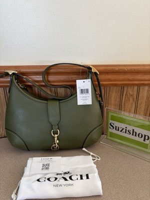 Coach Hamptons Hobo Bag Olive CW642 | eBay